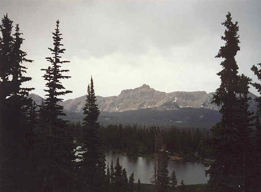 Hayden Peak viewed from overlook