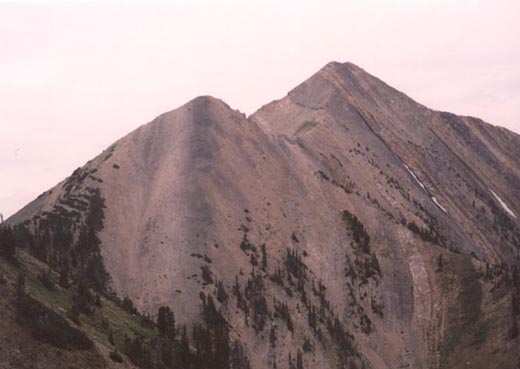 Looking to North Nebo from the north